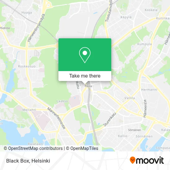 Black Box map