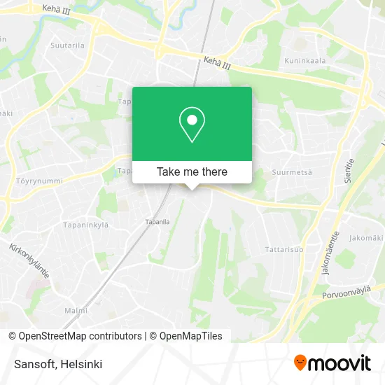 Sansoft map