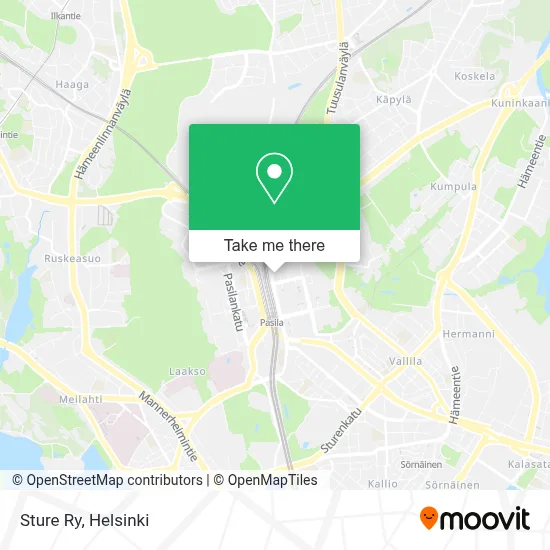 Sture Ry map