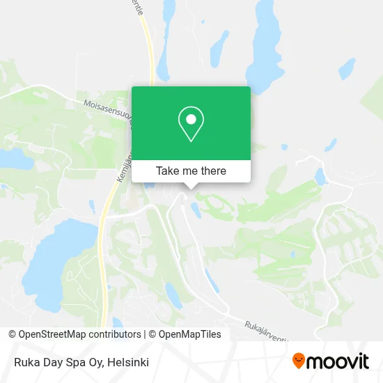 Ruka Day Spa Oy map