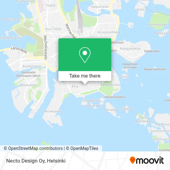 Necto Design Oy map