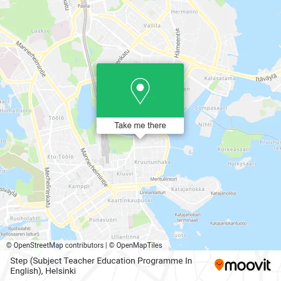 Step (Subject Teacher Education Programme In English) map