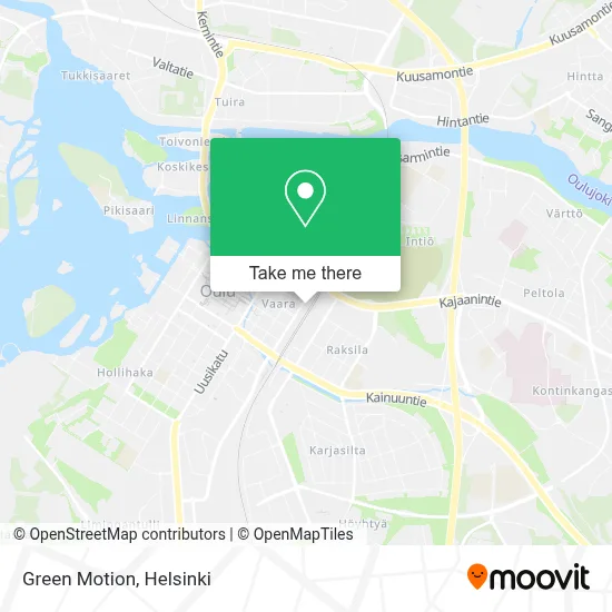 Green Motion map