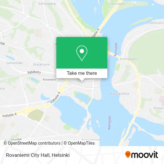 Rovaniemi City Hall map