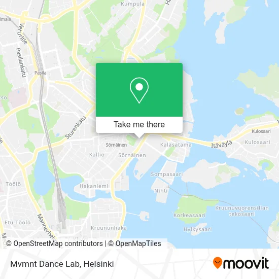 Mvmnt Dance Lab map