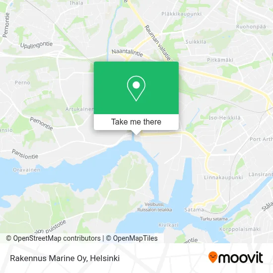 Rakennus Marine Oy map