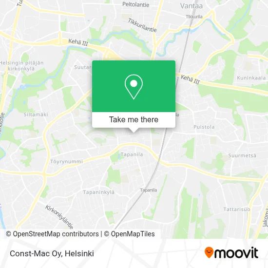 Const-Mac Oy map