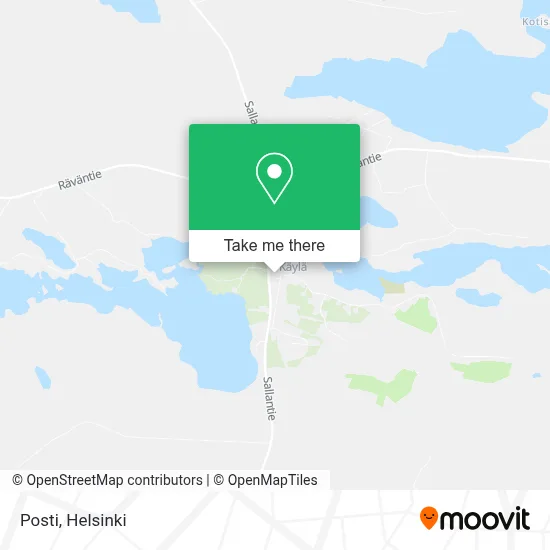Posti map