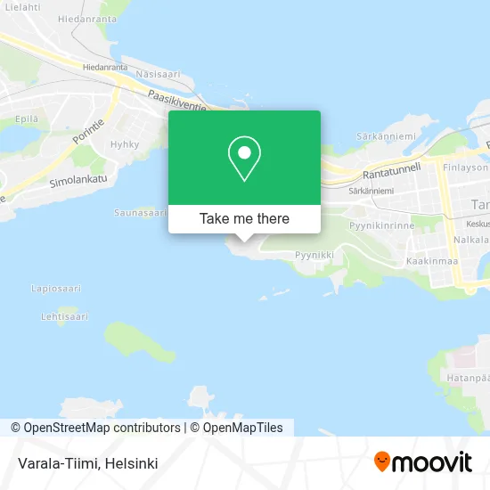 Varala-Tiimi map