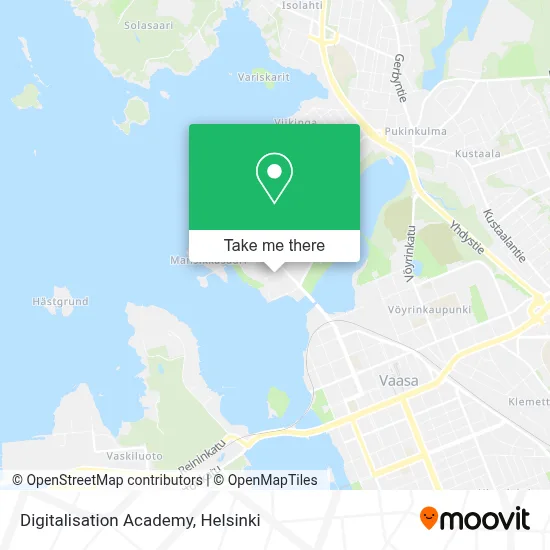 Digitalisation Academy map