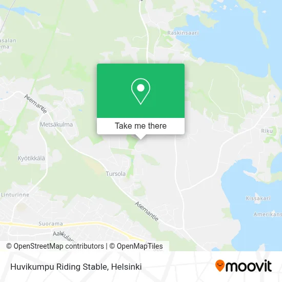 Huvikumpu Riding Stable map