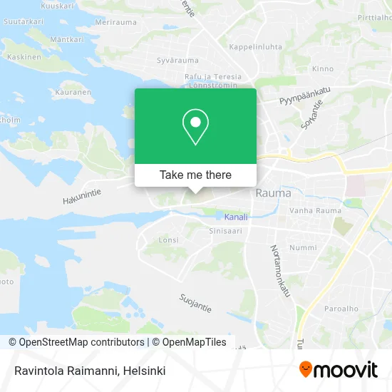 Ravintola Raimanni map