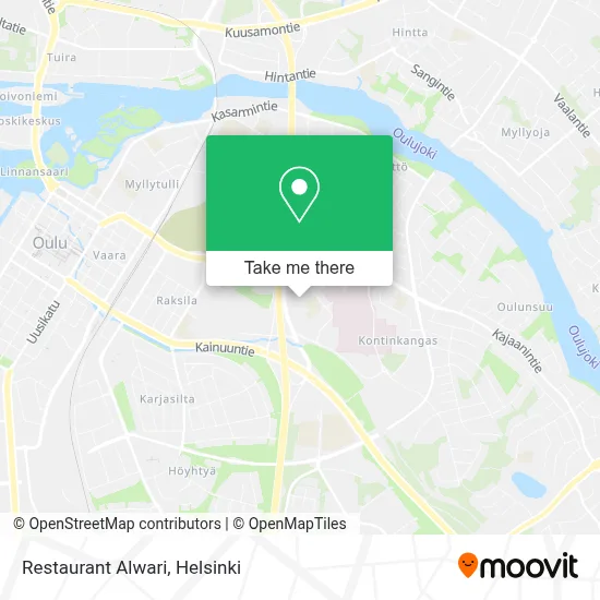 Restaurant Alwari map