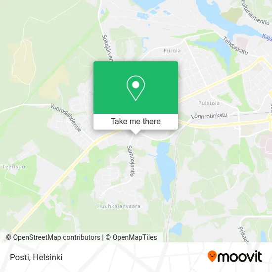 Posti map