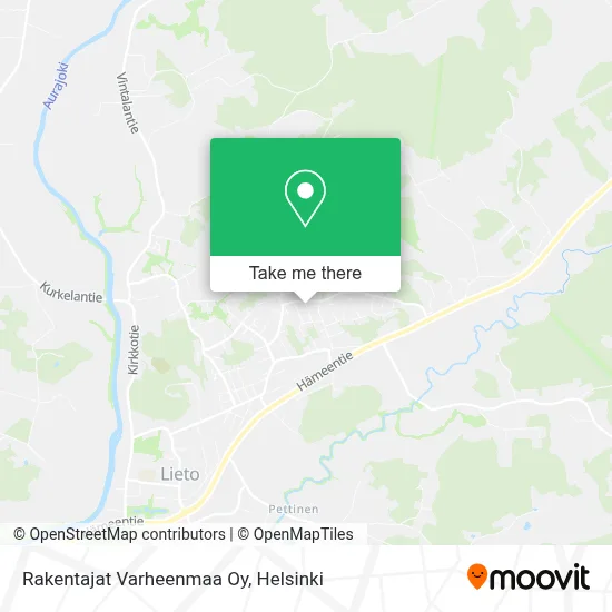Rakentajat Varheenmaa Oy map