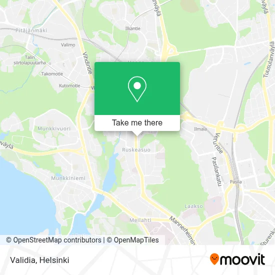 Validia map