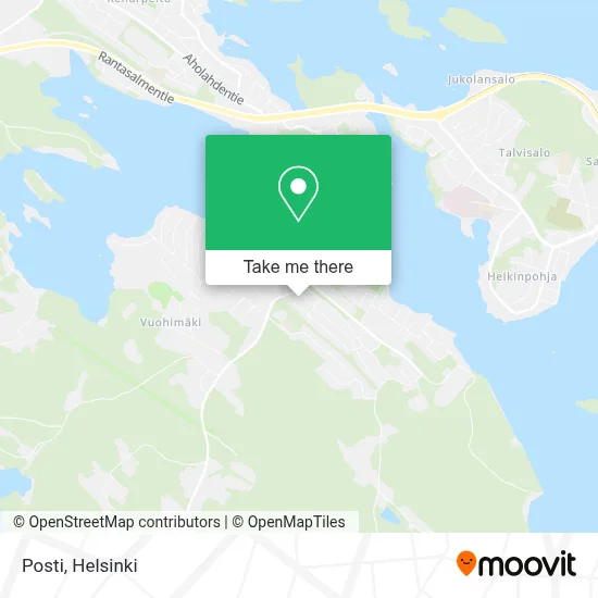 Posti map