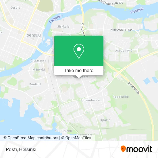 Posti map