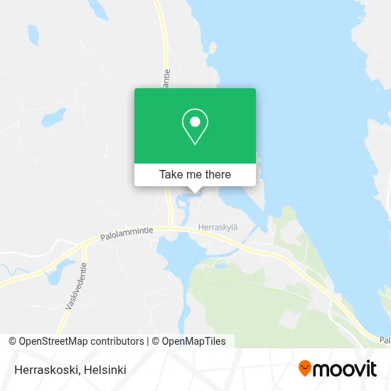 Herraskoski map