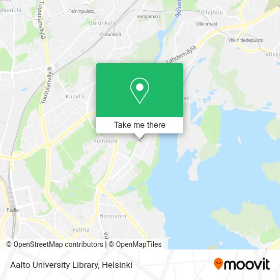 Aalto University Library map
