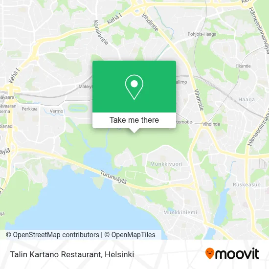 Talin Kartano Restaurant map