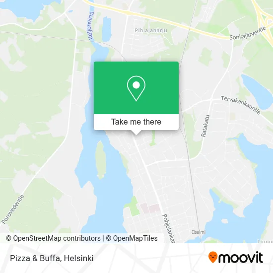 Pizza & Buffa map