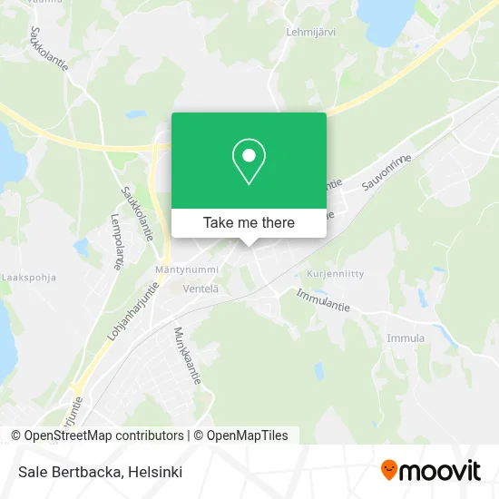 Sale Bertbacka map