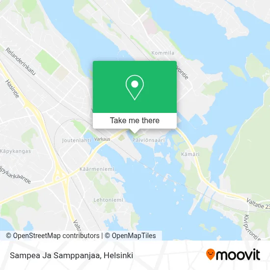 Sampea Ja Samppanjaa map