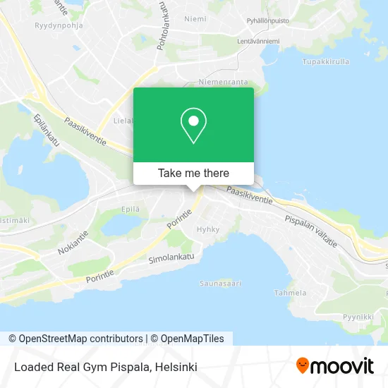 Loaded Real Gym Pispala map