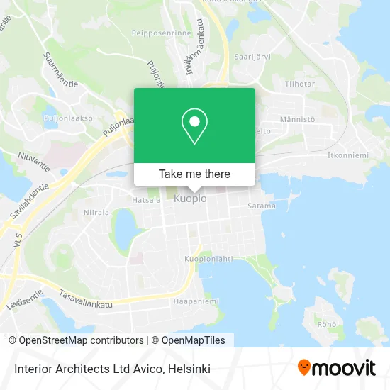 Interior Architects Ltd Avico map