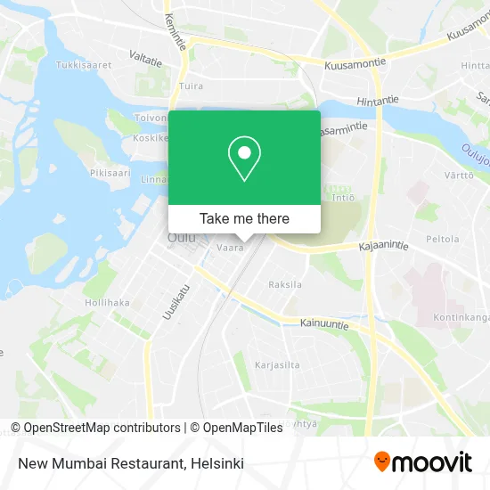 New Mumbai Restaurant map