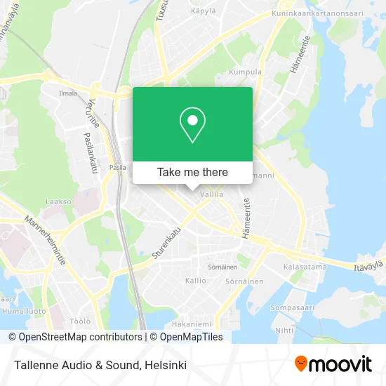 Tallenne Audio & Sound map