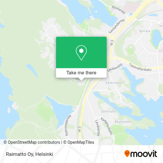 Raimatto Oy map