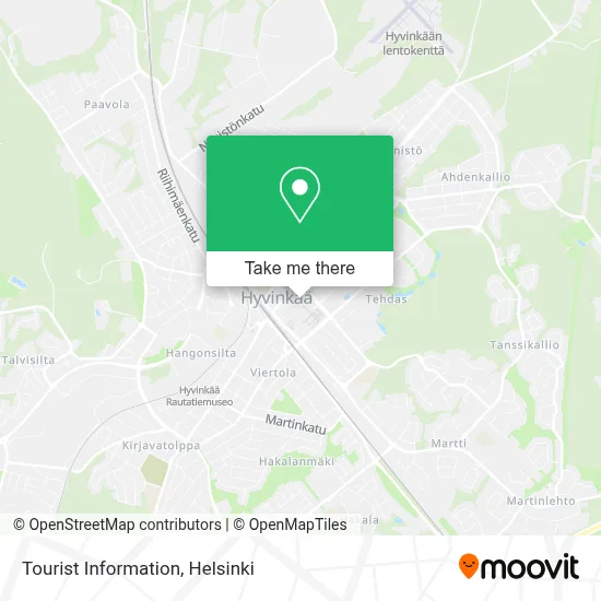 Tourist Information map