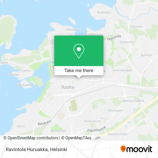 Ravintola Huruakka map