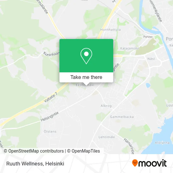 Ruuth Wellness map