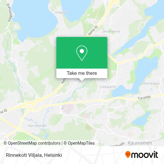 Rinnekoti Viljala map