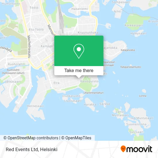 Red Events Ltd map