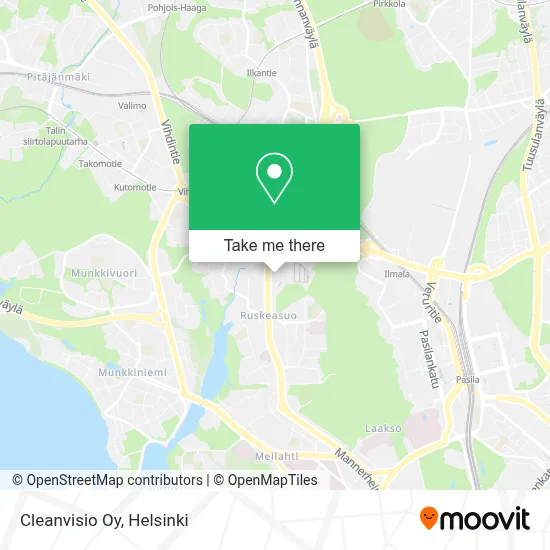 Cleanvisio Oy map