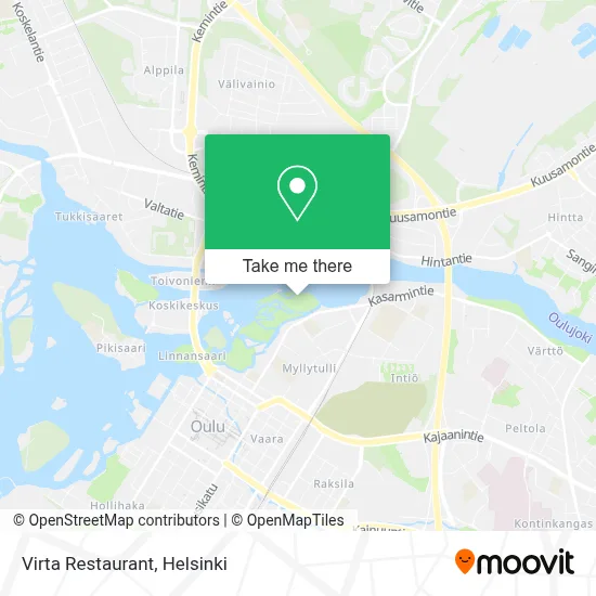 Virta Restaurant map