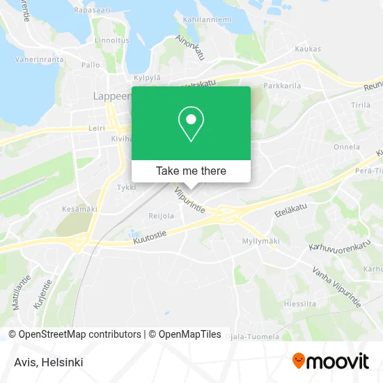 Avis map