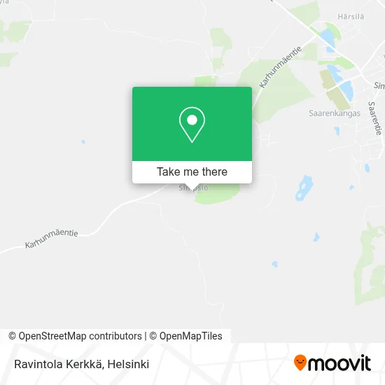 Ravintola Kerkkä map