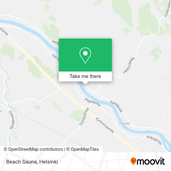 Beach Sauna map