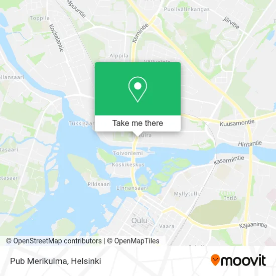 Pub Merikulma map