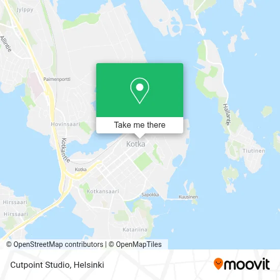 Cutpoint Studio map