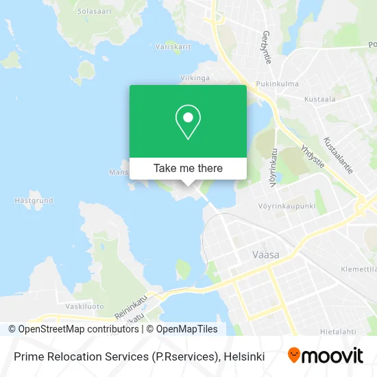 Prime Relocation Services (P.Rservices) map