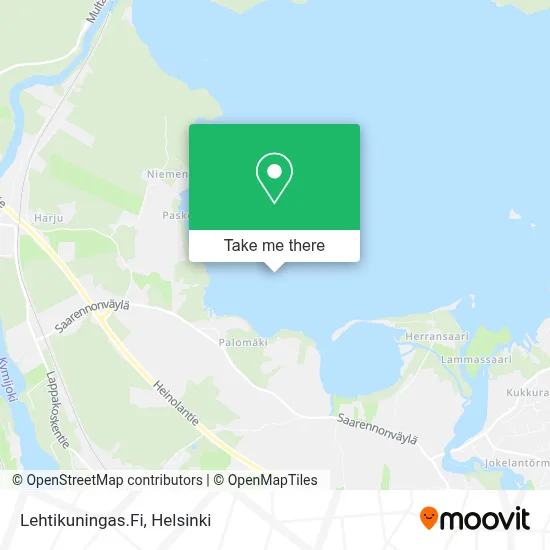 Lehtikuningas.Fi map