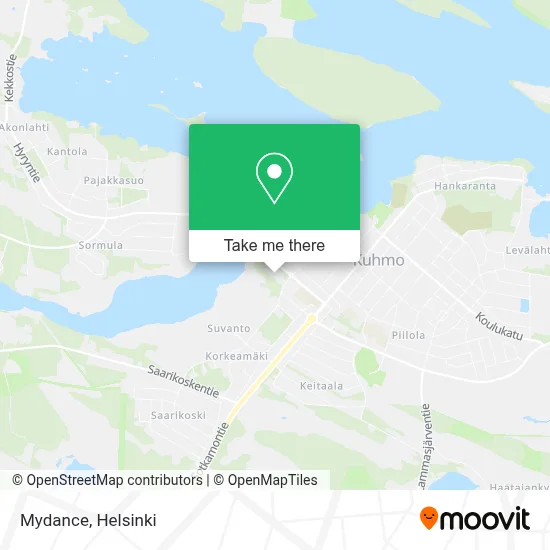 Mydance map