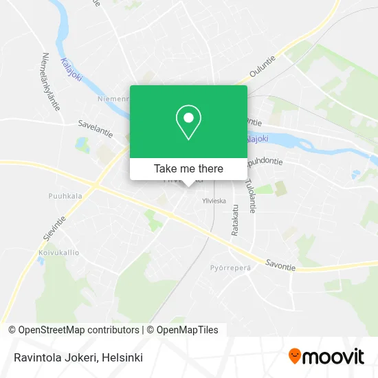 Ravintola Jokeri map
