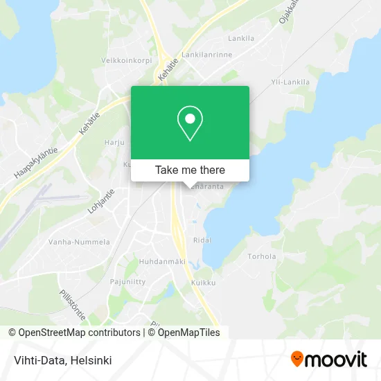 Vihti-Data map